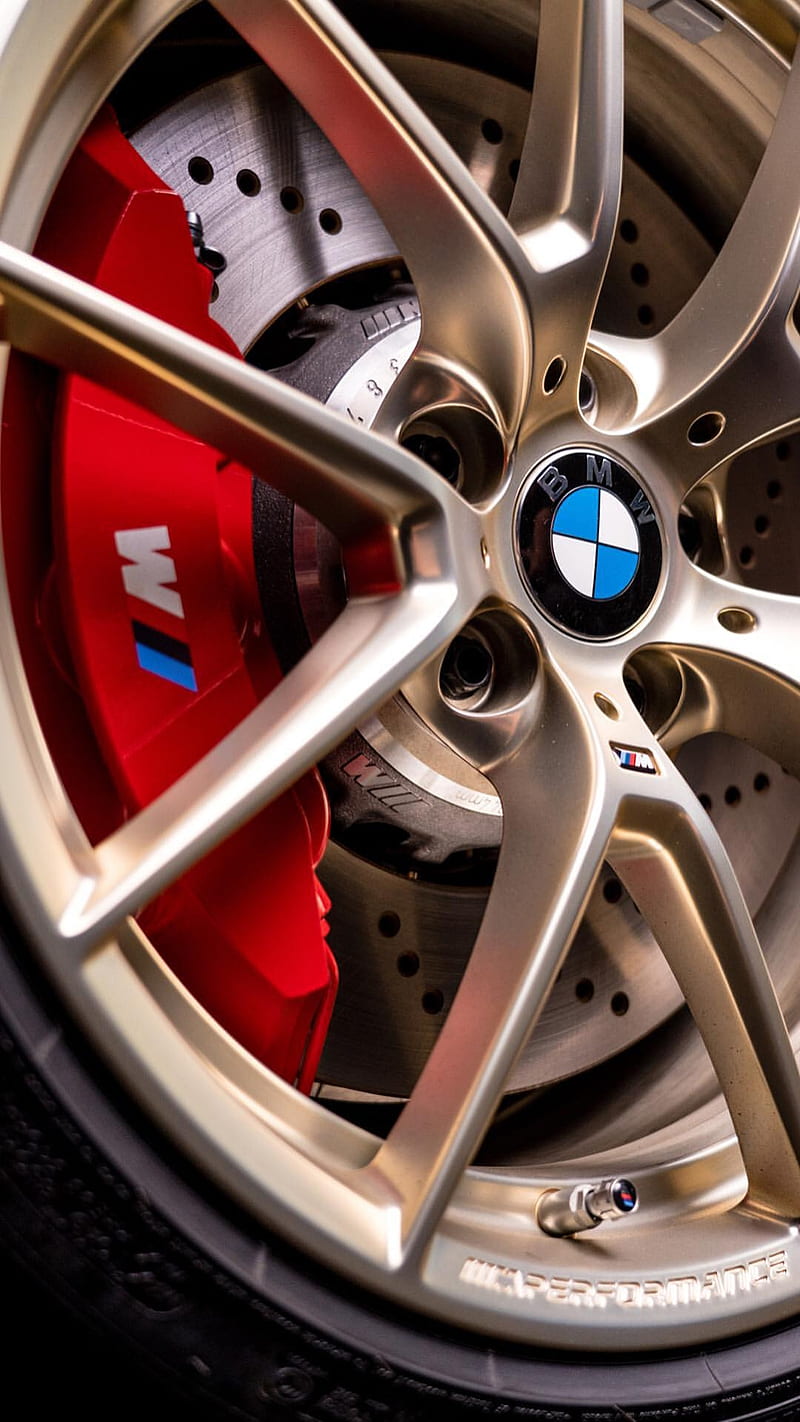 Brake caliper and wheel detail